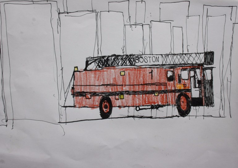 Boston Fire Truck